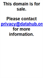 Mobile Screenshot of datahub.org