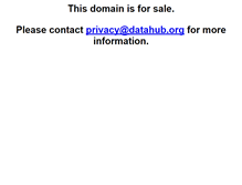 Tablet Screenshot of datahub.org